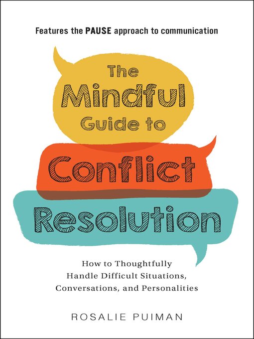 Cover image for The Mindful Guide to Conflict Resolution